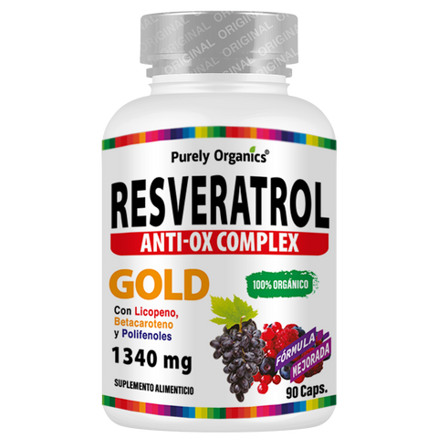 RESVERATROL GOLD ANTI-OX COMPLEX - 90 CAPS