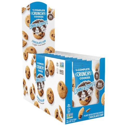 The Complete Crunchy Cookies| LENNY & LARRYS| 12 Bags 35g cu