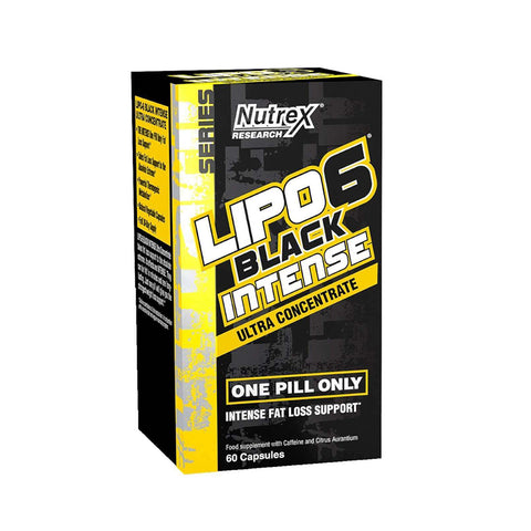 LIPO 6 BLACK ULTRA CONCENTRATE INTENSE | NUTREX | 120 CAPS