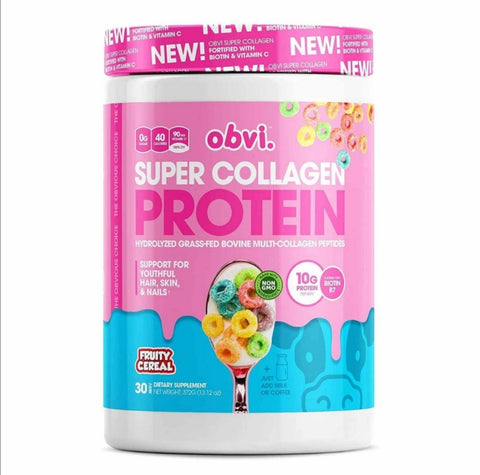 Super Collagen  Protein | Obvi | 30Serv